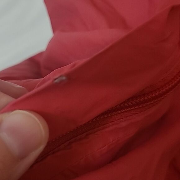 The north face hooded zip up pink dry vent windbreaker size M womens - Picture 13 of 14